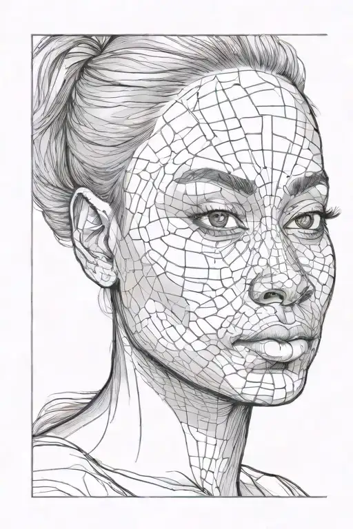 Scropion On Black Female Face Morphing