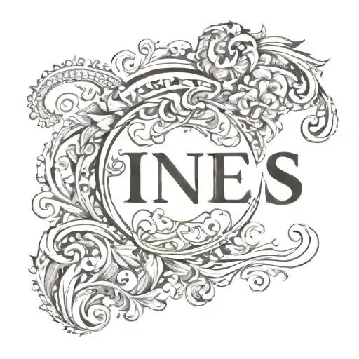 The Name Ines But It Represents Strength Inspired