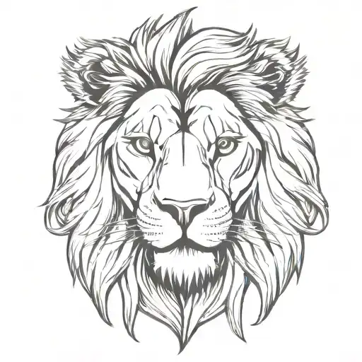 Feminine But Staunch Looking Lion Head