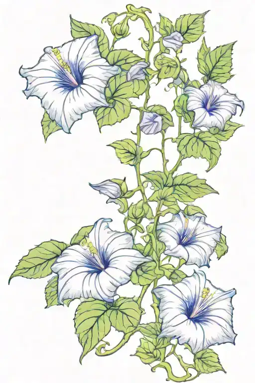 Dragon Libra Morning Glory Vine