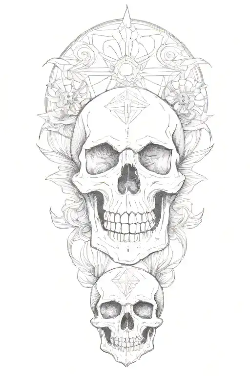 Outdoors With Skulls