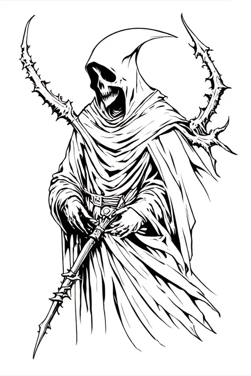 Grimm Reaper Silohuette