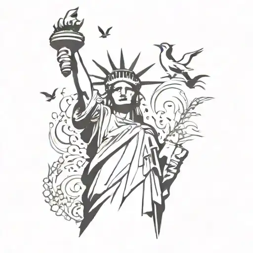 Liberty And Bird