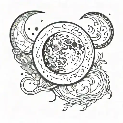 Moon With An N And A Sol With An A