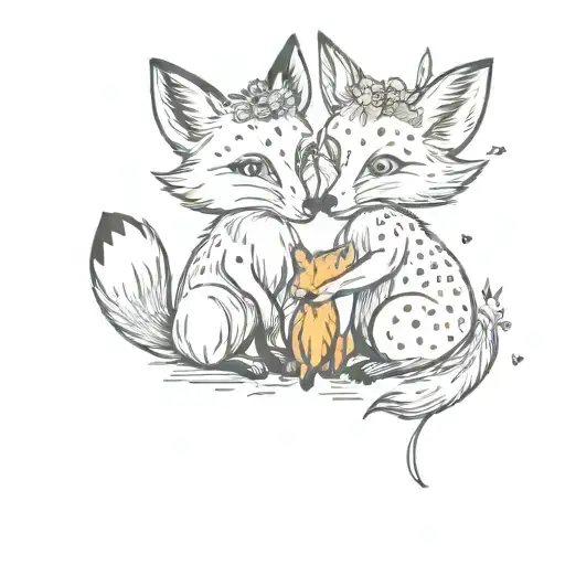 Fox And Bee Love