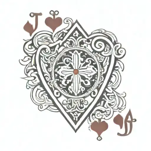 Jack Of Hearts Card Line