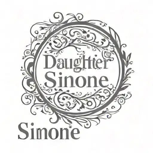Daughter Name Simone