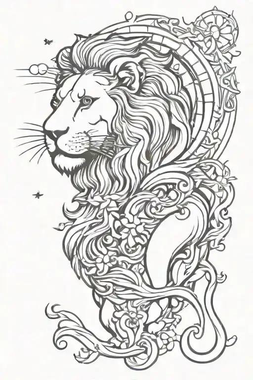 Leo Zodiac Sign And Sun