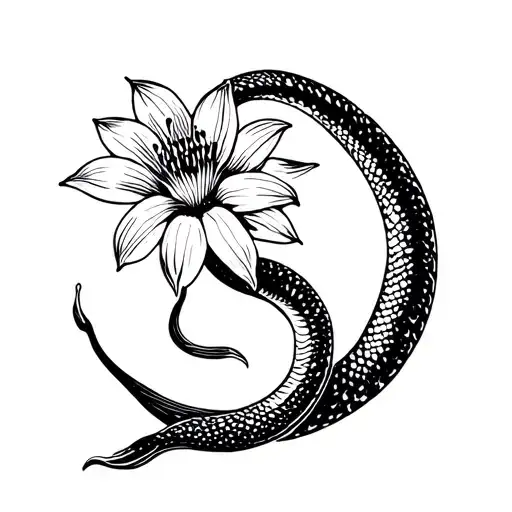 Snake Flower Moon