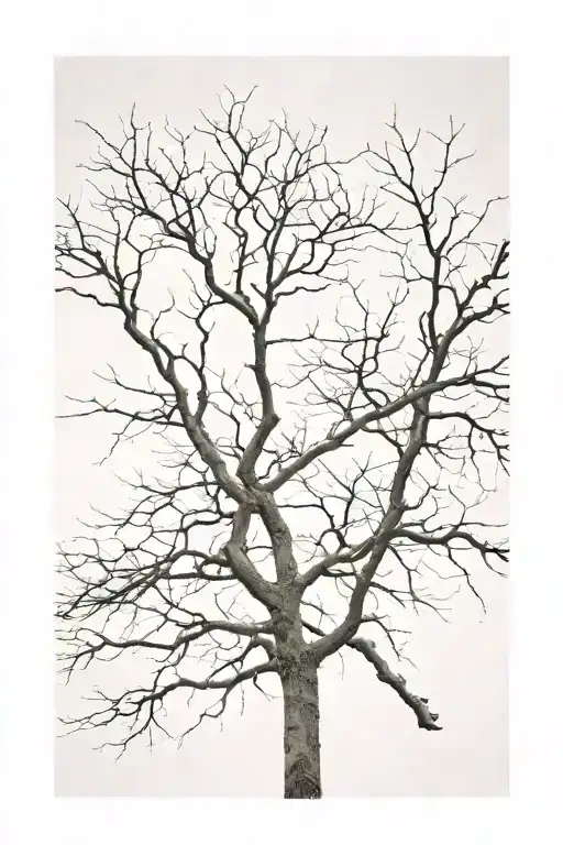 Barren Tree With No Leaves