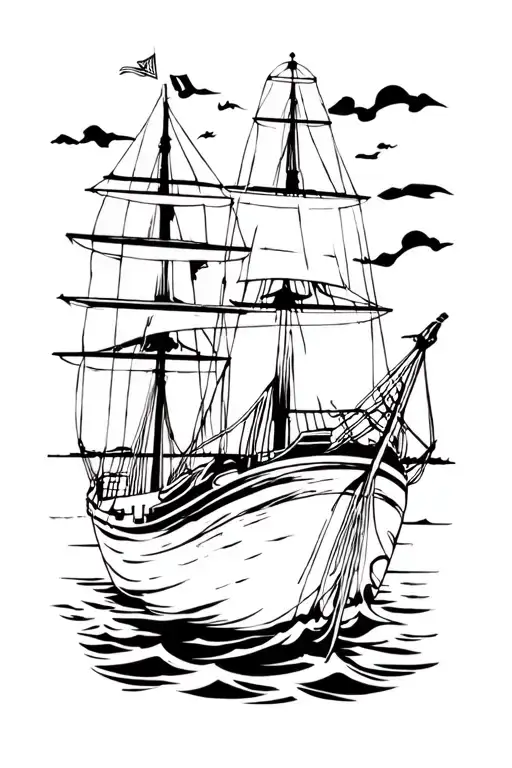 Compositions With Sailors And Boats