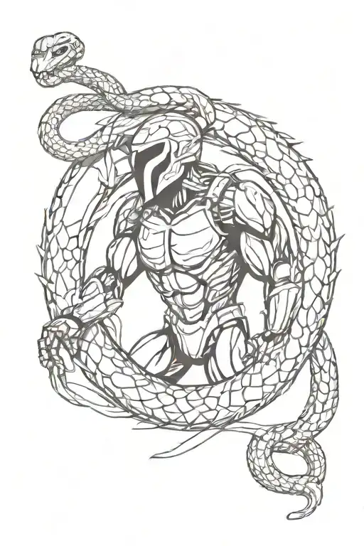 Times Spartan Snake On The Side