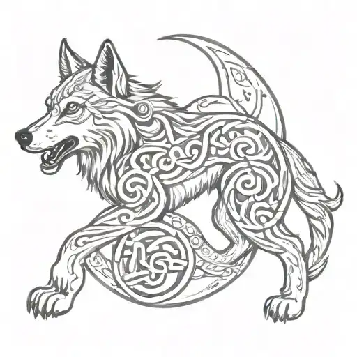 Wolf Triskelion