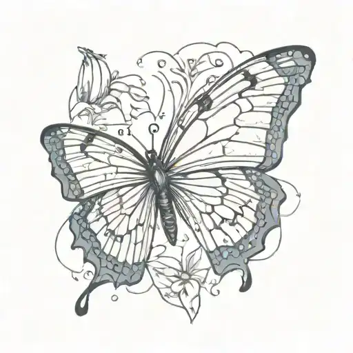 Butterfly With Broken Wing