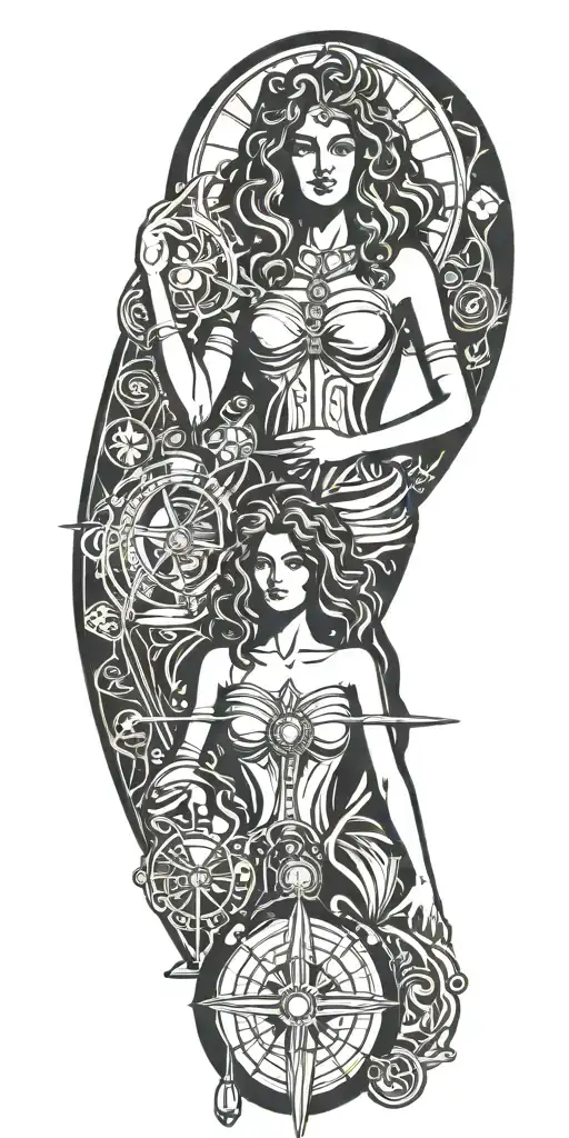 Libra And Young Sexy Woman Betrays