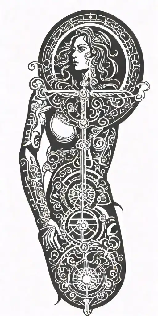 Libra And Young Sexy Woman Betrays