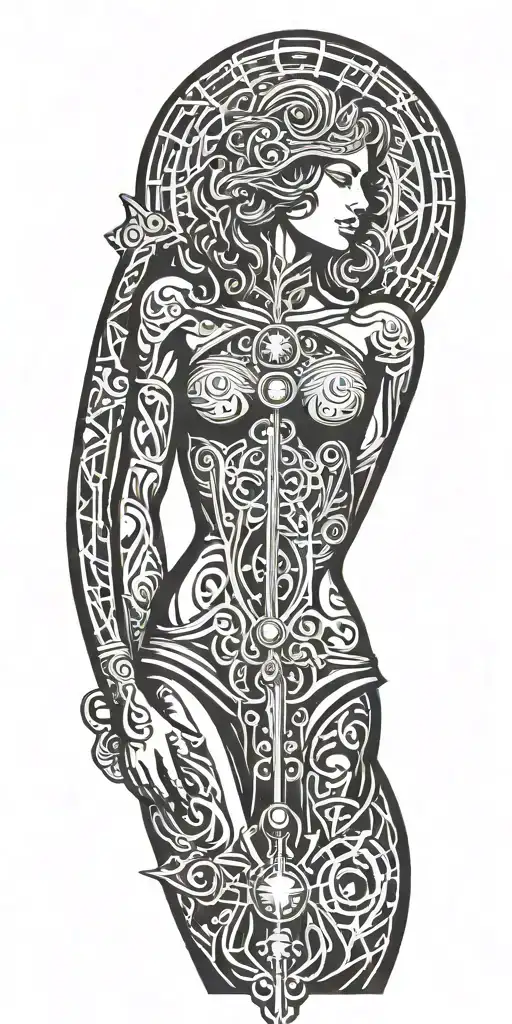 Libra And Young Sexy Woman Betrays