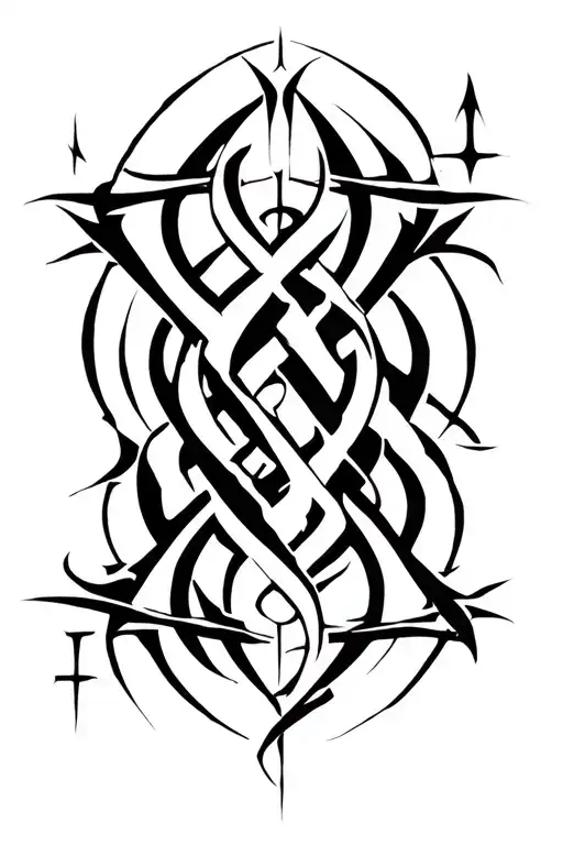 Loki Runes Intertwined