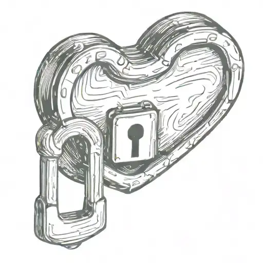 Little Heart Shaped Lock