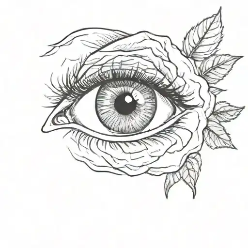 An Eye And A Rose