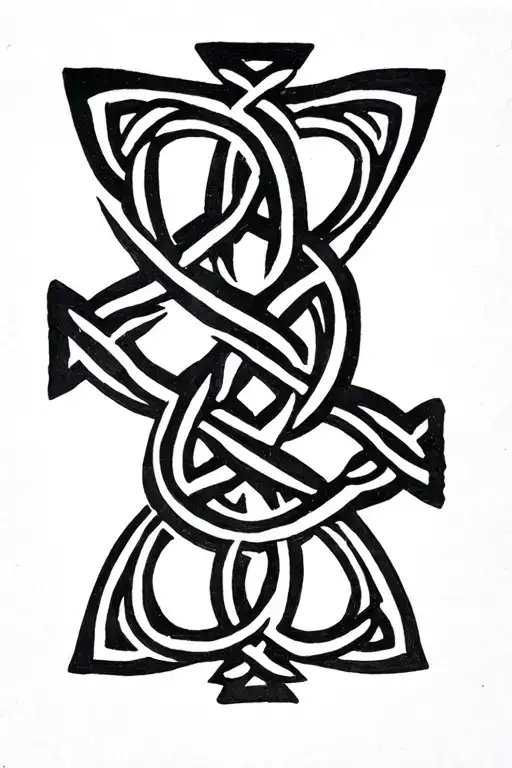 Celtic Knot Cross