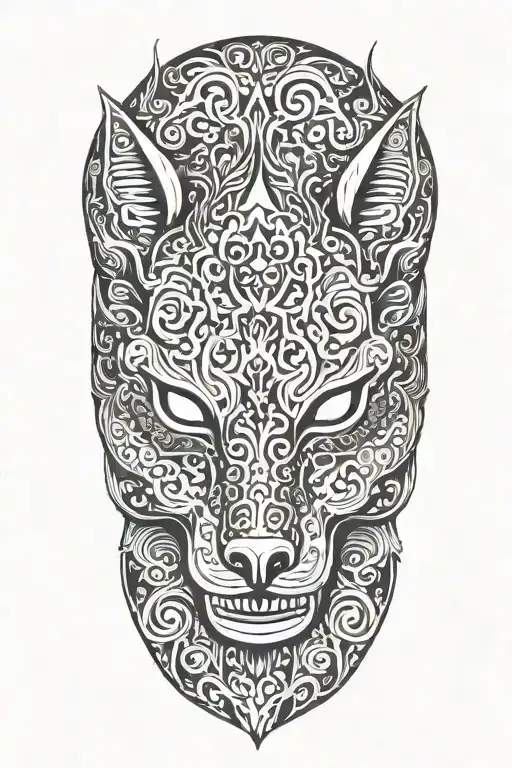 Kitsune Mask