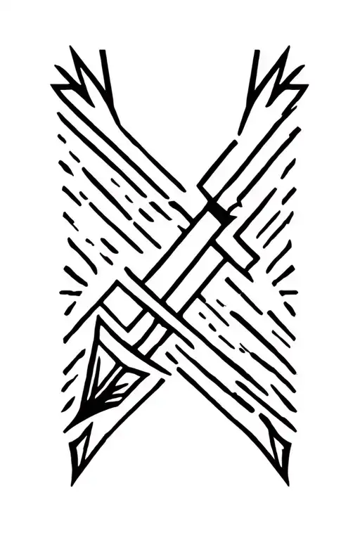 Hunting Arrow Design