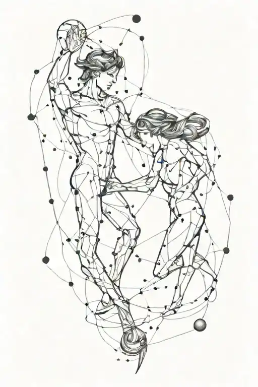Gemini Constellation Intertwined