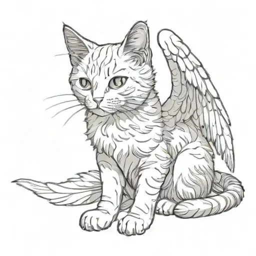 Cat With Wings