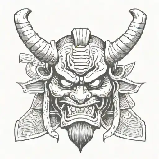 Oni Mask Samurai