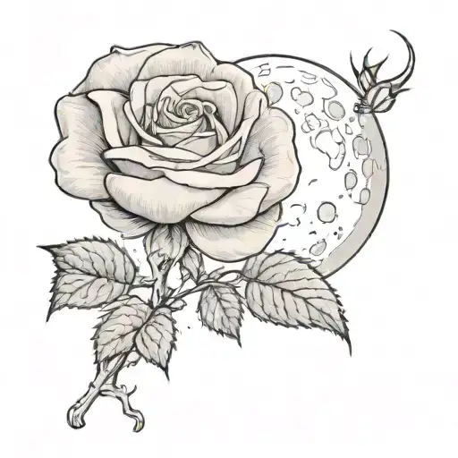 A Moon And A Rose