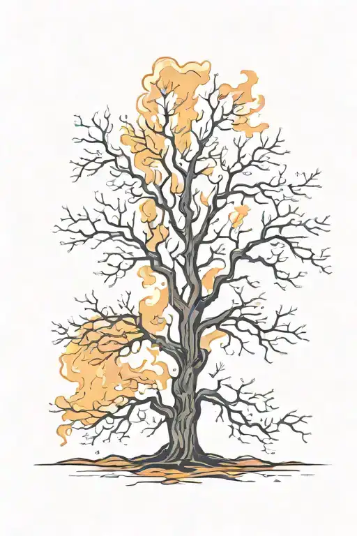 Tree On Fire