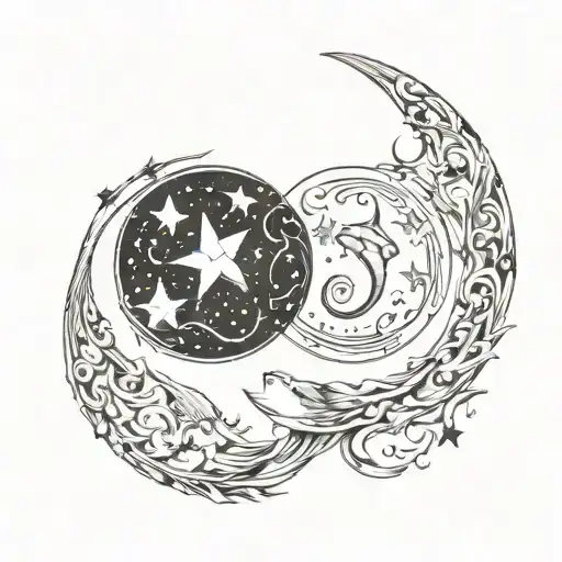Two Moons And Pisces Star Sign