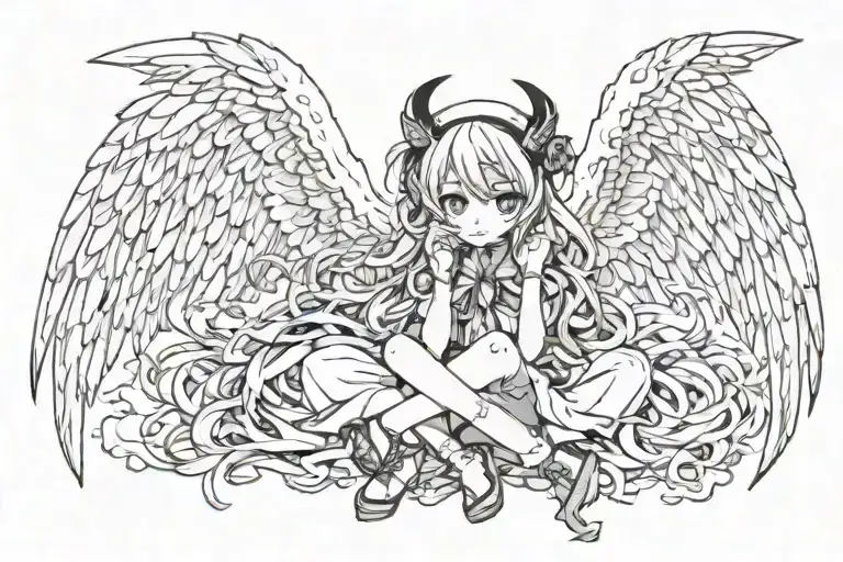 Anya Spyxfamily Devil Wing
