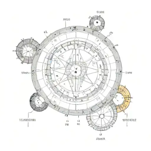 Natal Chart Merging Together Husband And Wife