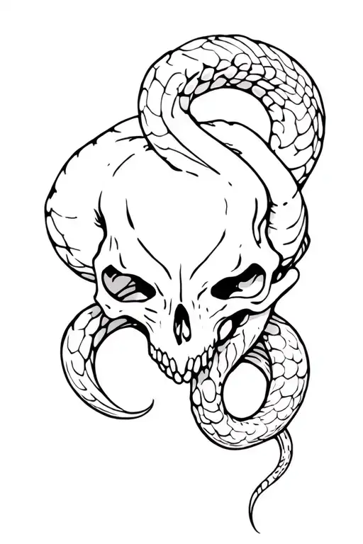 Snake Skull