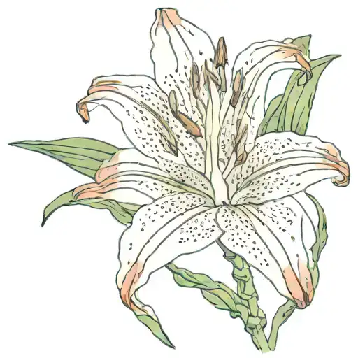 Stargazer Lily Flower That Says Pip Janis