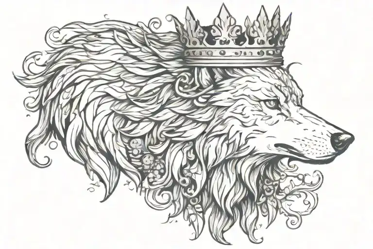 Wolf And Crown