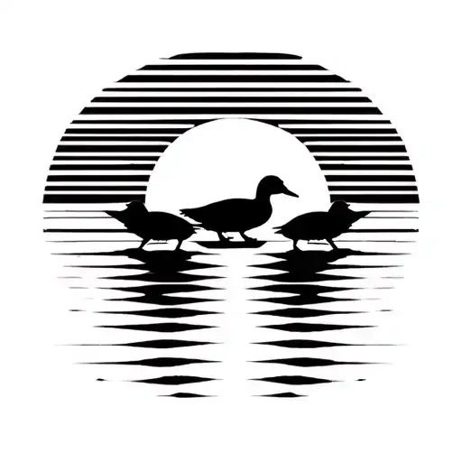 Duck Hunting Sun Rising