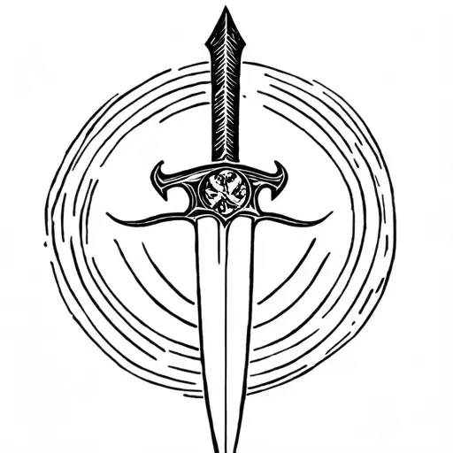 Single Plain Broad Sword