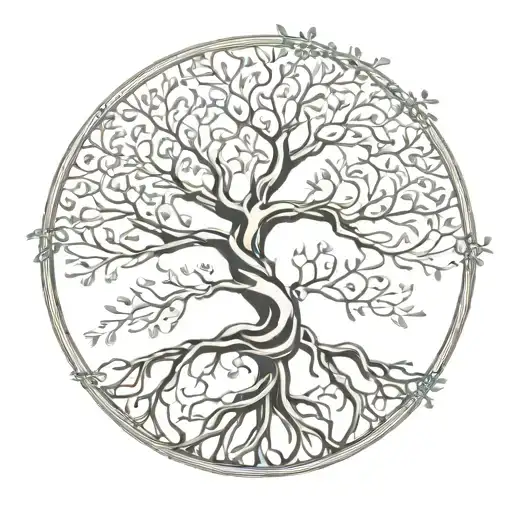 Tree Of Life Intertwined