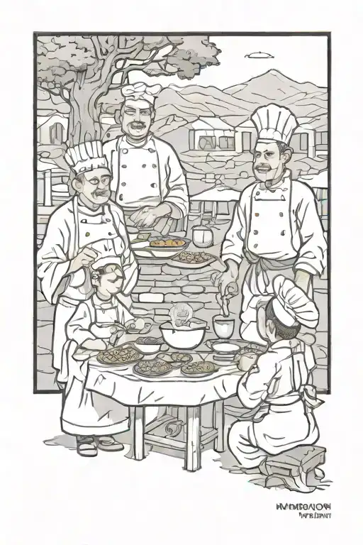 Chef And Macedon And Verginiann Sun