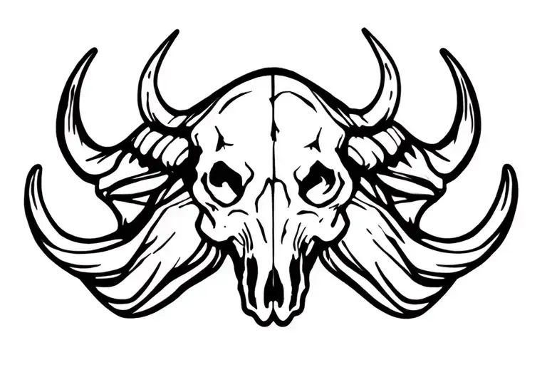 Buffalo Skull