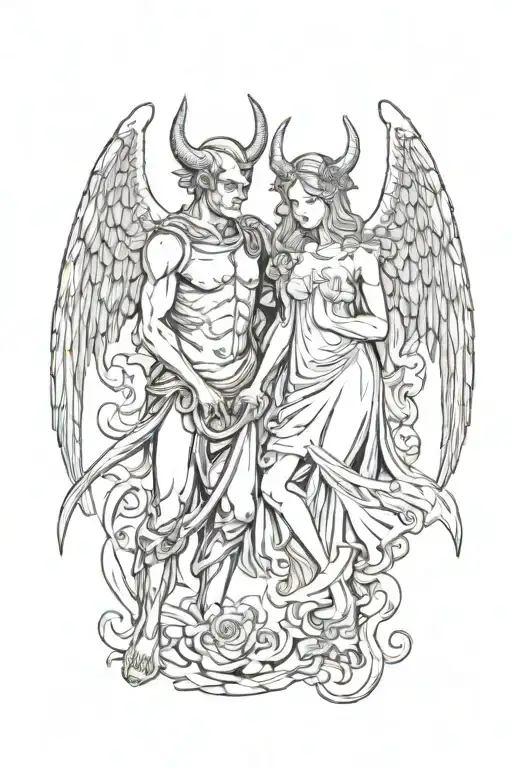 Devil And Angel