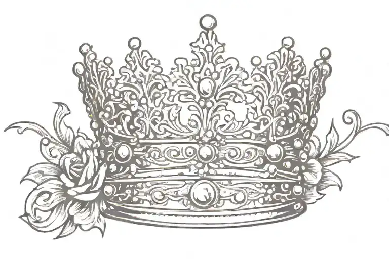 Crown With N