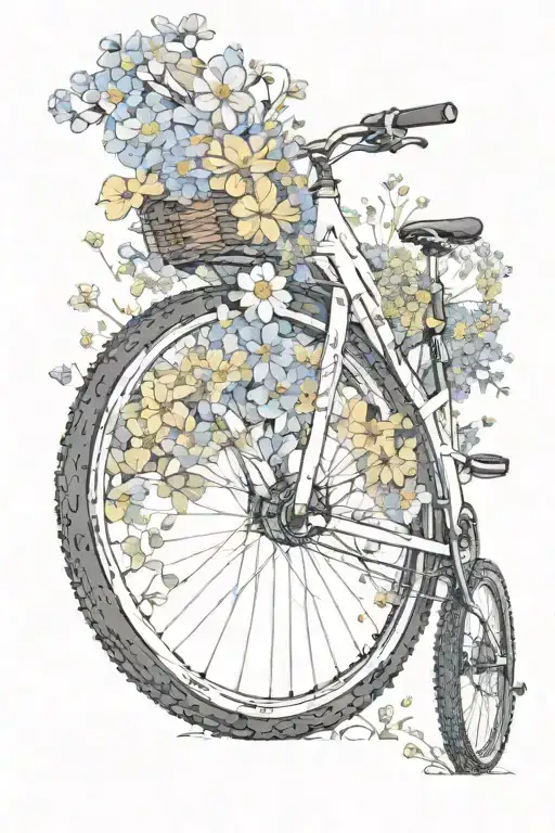 Flowers Mountainbike Love