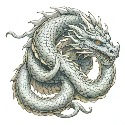 A Dragon Coiled