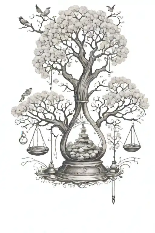 Hourglass Tree Of Life You Will Remember