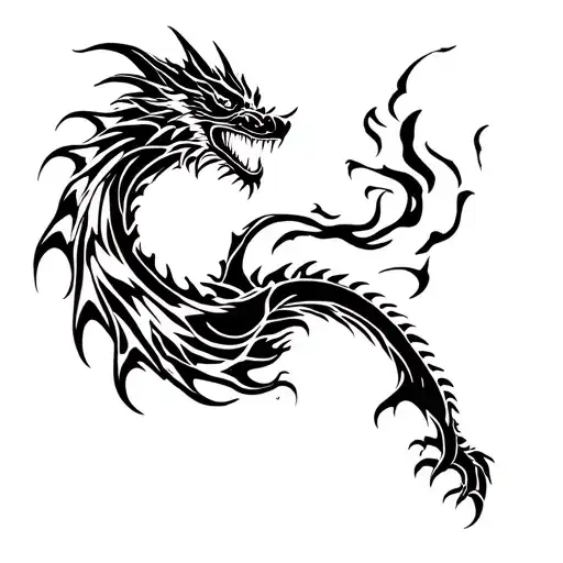 Dragon Breathing Fire