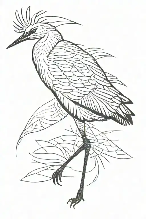 Sand Hill Crane Bird